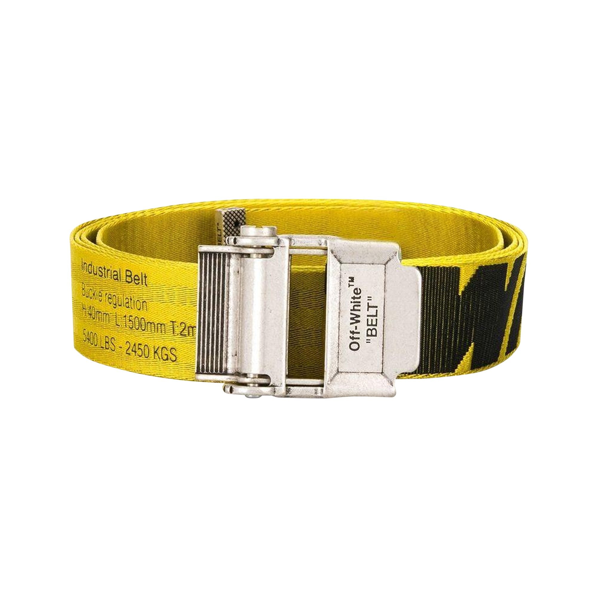 Belt Off-White 2.0 Industrial 40mm Yellow