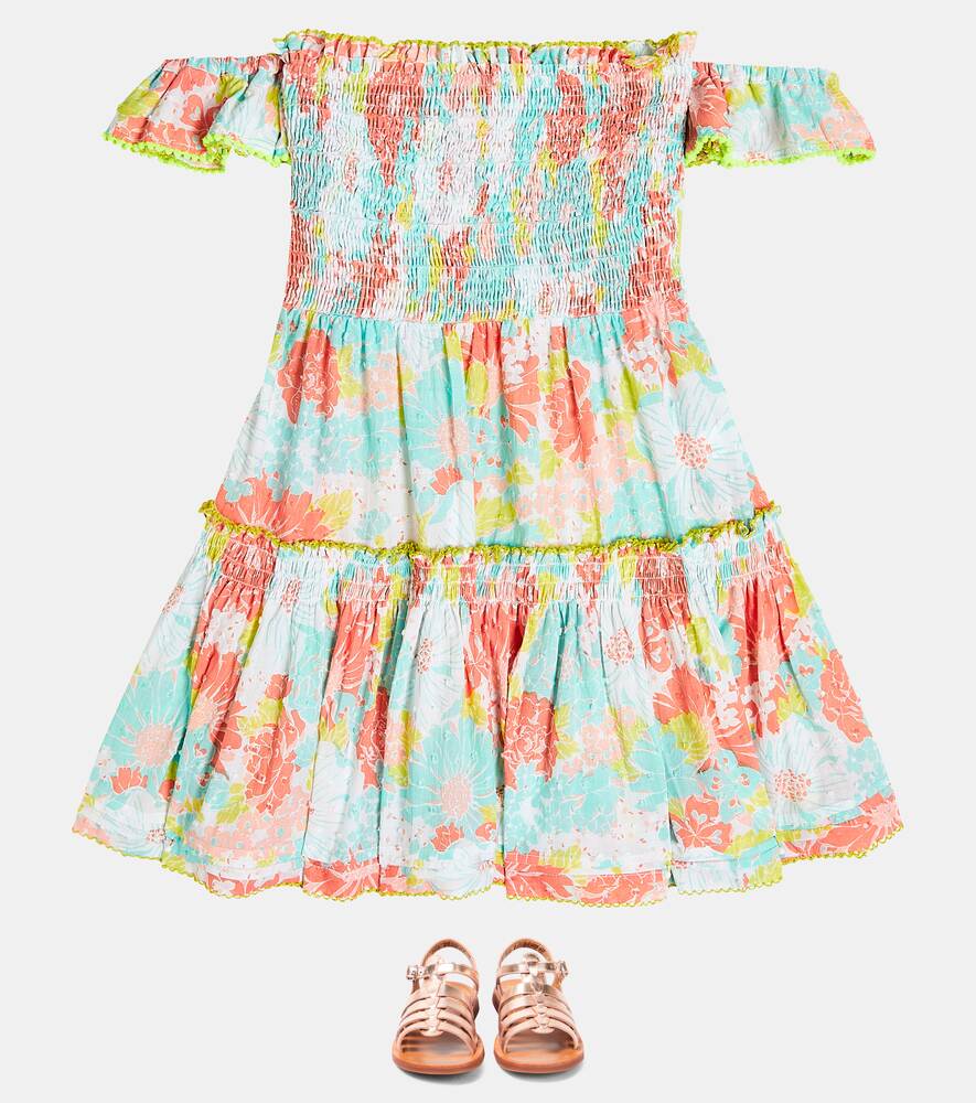 Aurora Floral Poupette St Barth Dress, Multicolor