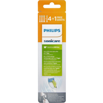 رؤوس بديلة Philips Sonicare Optimal White HX6065 - 5 قطع في العبوة