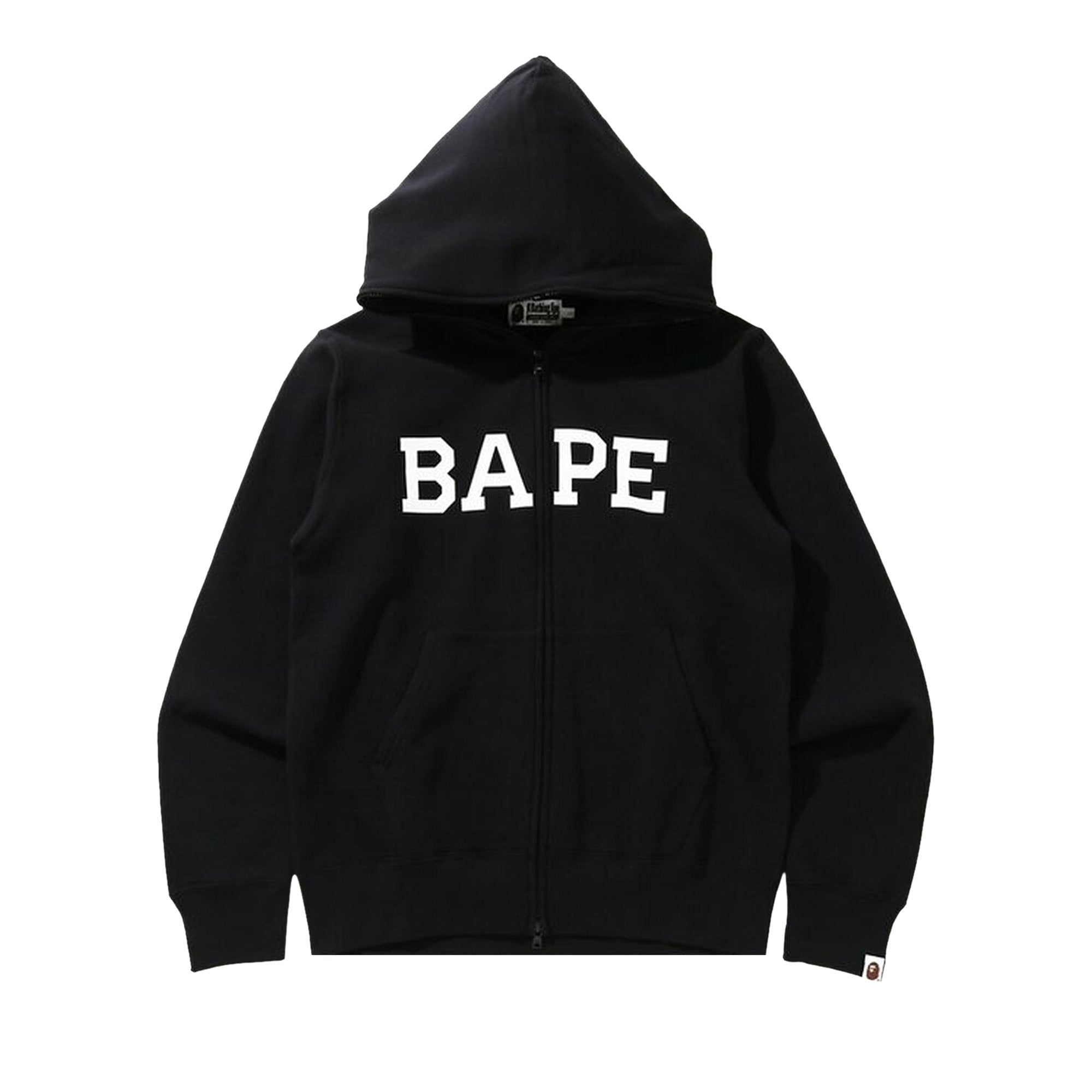 BAPE Zip Sweatshirt, Black