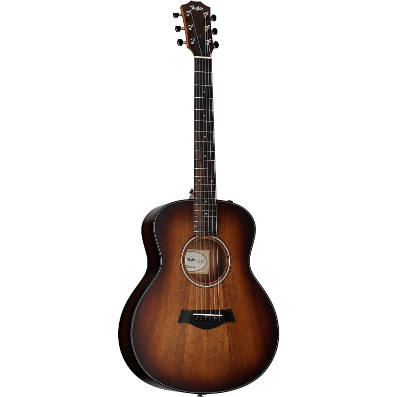 Taylor GS Mini-e Koa Plus Left-Handed Acoustic-Electric Guitar, with Gig Bag