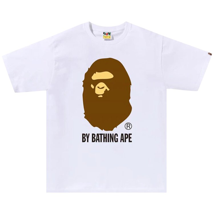 BAPE By Bathing Ape 'White' T-shirt, white