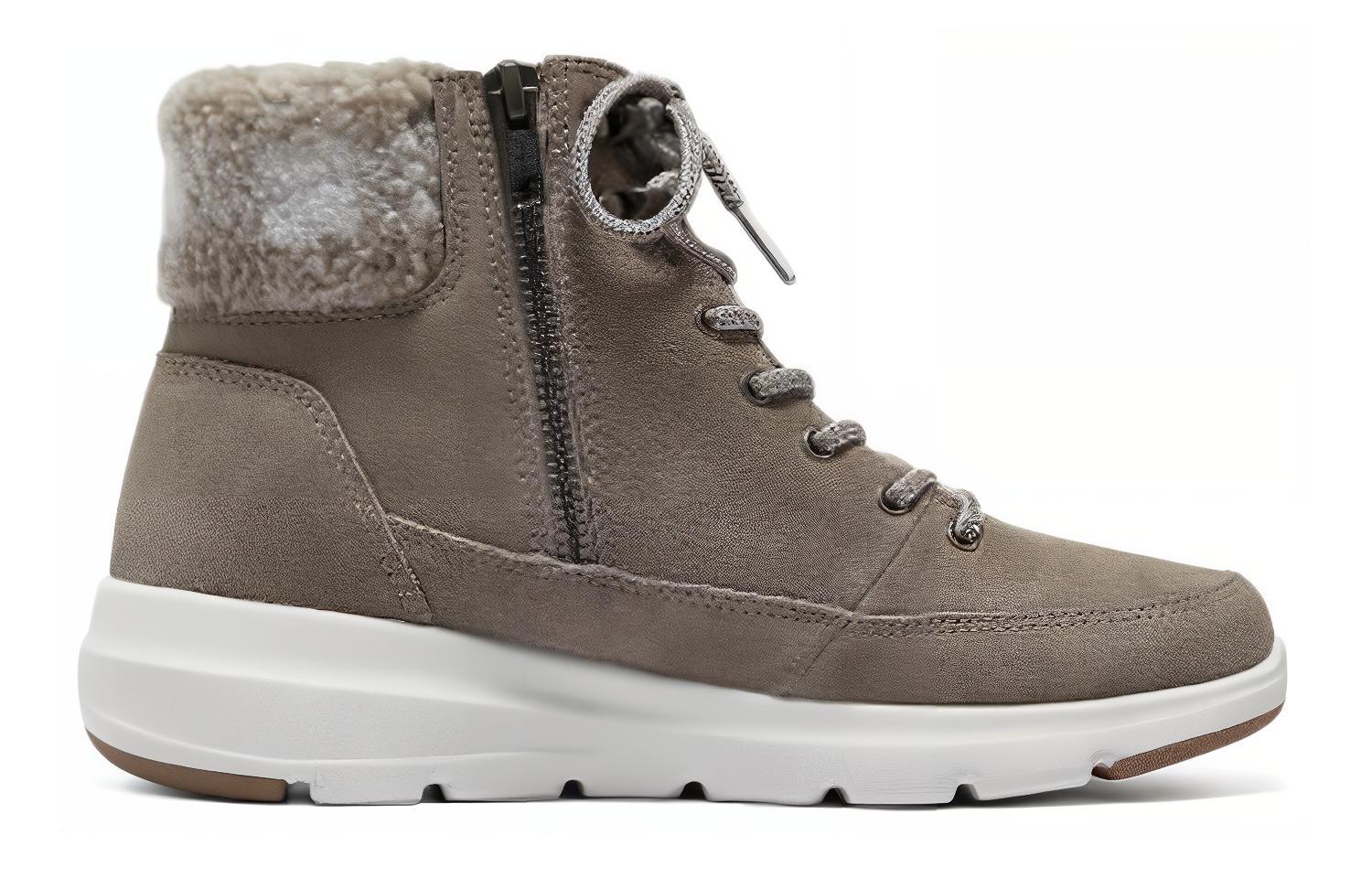 Winter boots women, tan Skechers