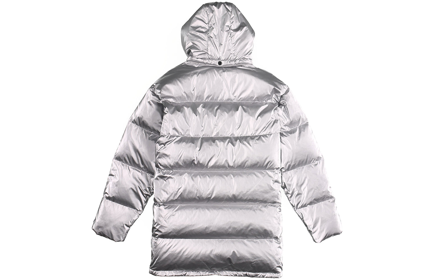 Men's down jacket silver Adidas Originals, Silver