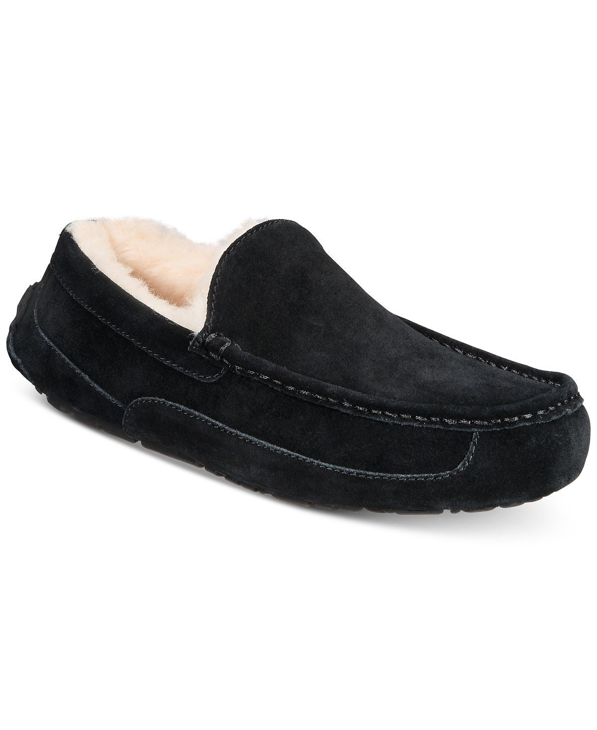 حذاء لوفرز رجالي من Ascot UGG باللون الأسود