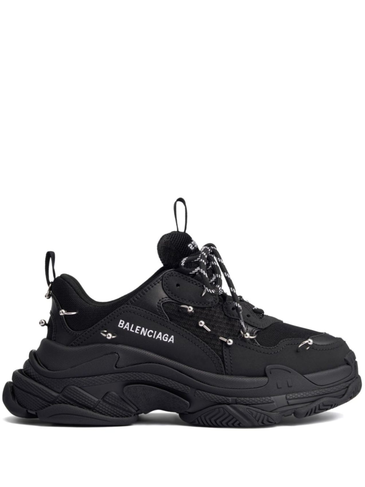 Balenciaga Triple S 536737W2FPI Sneakers, Black