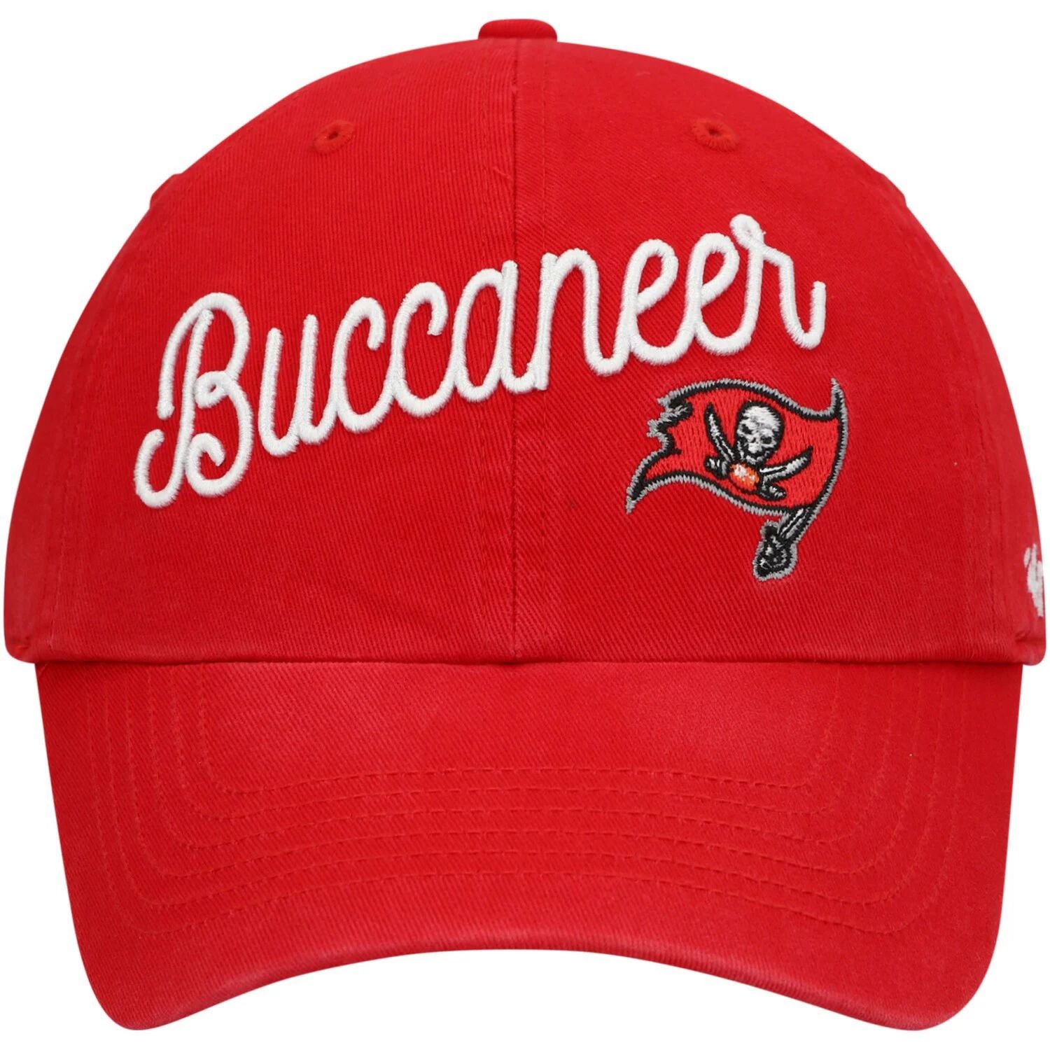 قبعة نسائية حمراء قابلة للتعديل من Tampa Bay Buccaneers Millie Clean Up '47 47 Brand