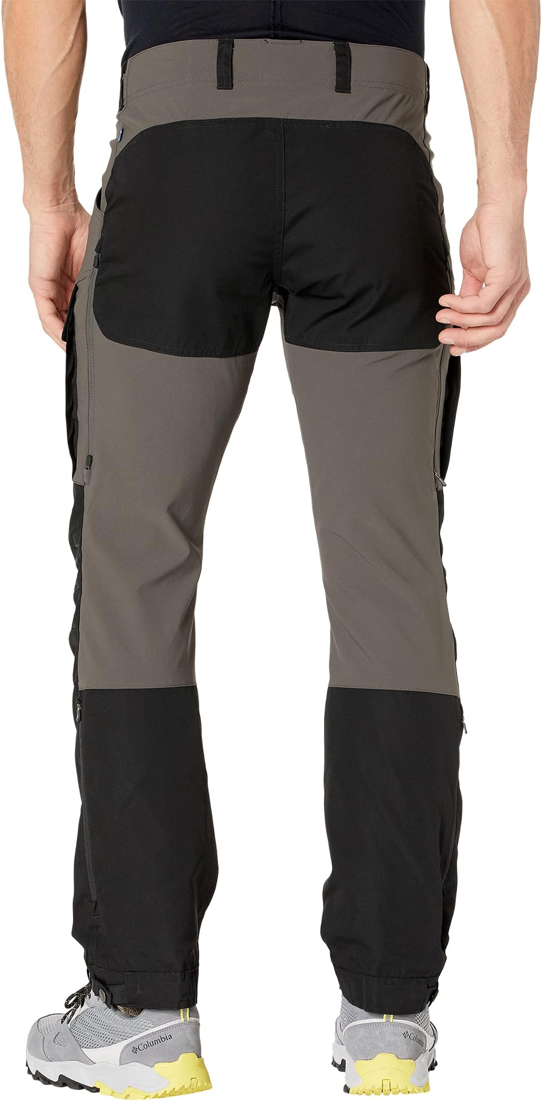 Fjällräven Cab Pants, Black/Stone Gray