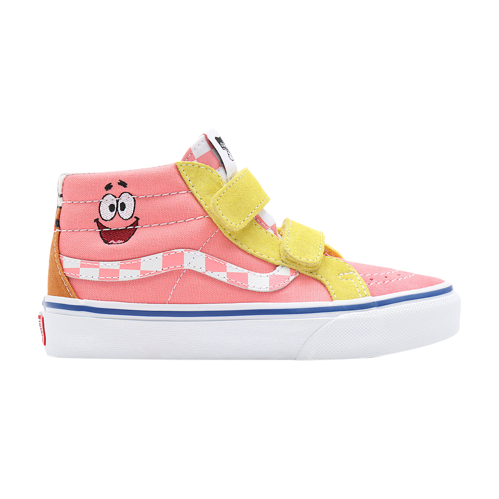 حذاء SpongeBob SquarePants x Sk8-Mid Reissue V Kids Vans، متعدد الألوان