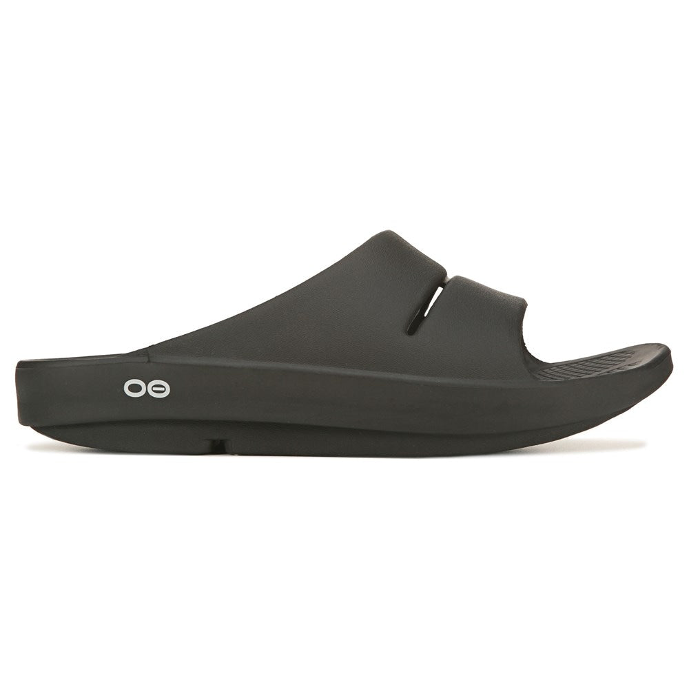 Ooahh Oofos men's flip-flops, black