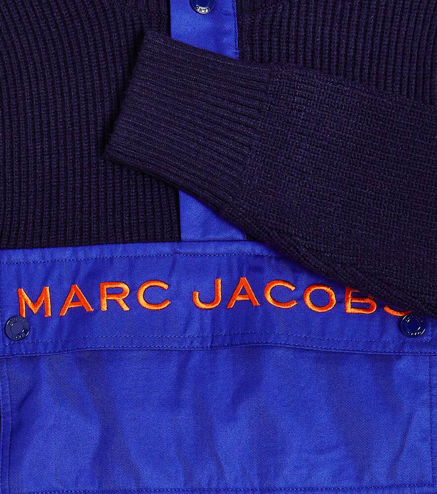 Marc Jacobs ribbed sweater, blue