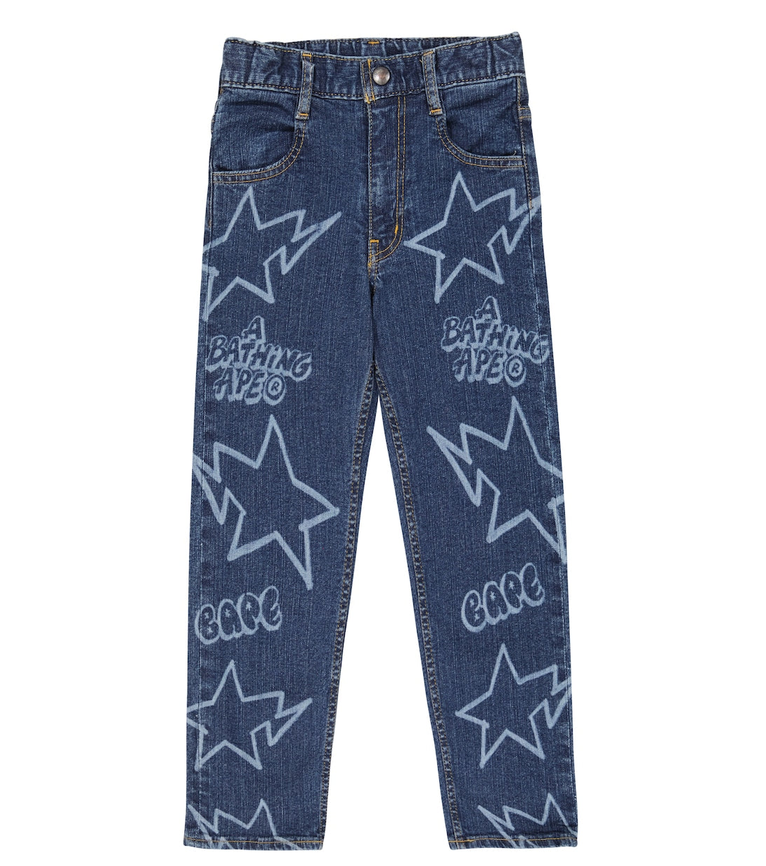 BAPE Print Jeans, Blue