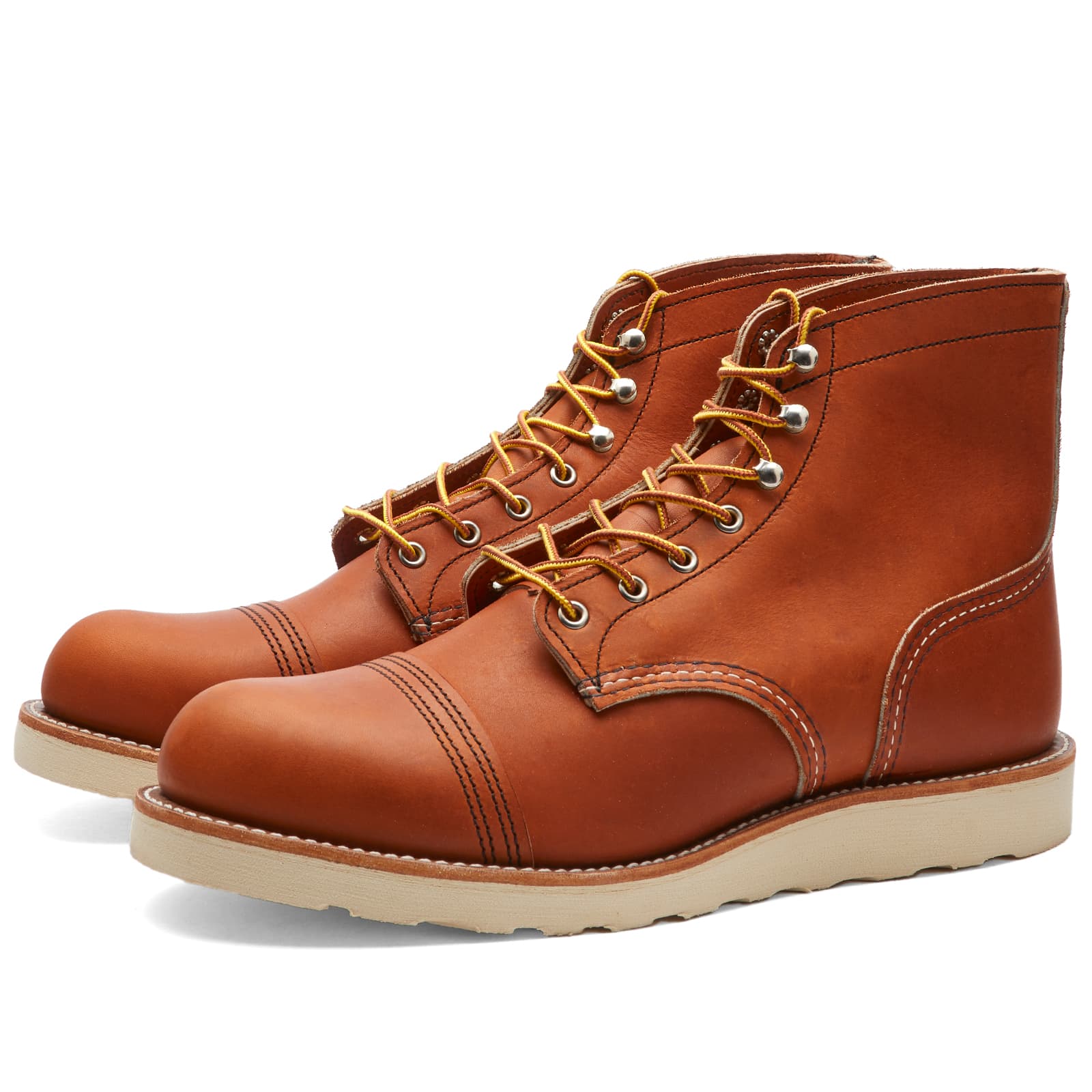 حذاء Red Wing Iron Ranger Traction Tred باللون Oro Legacy