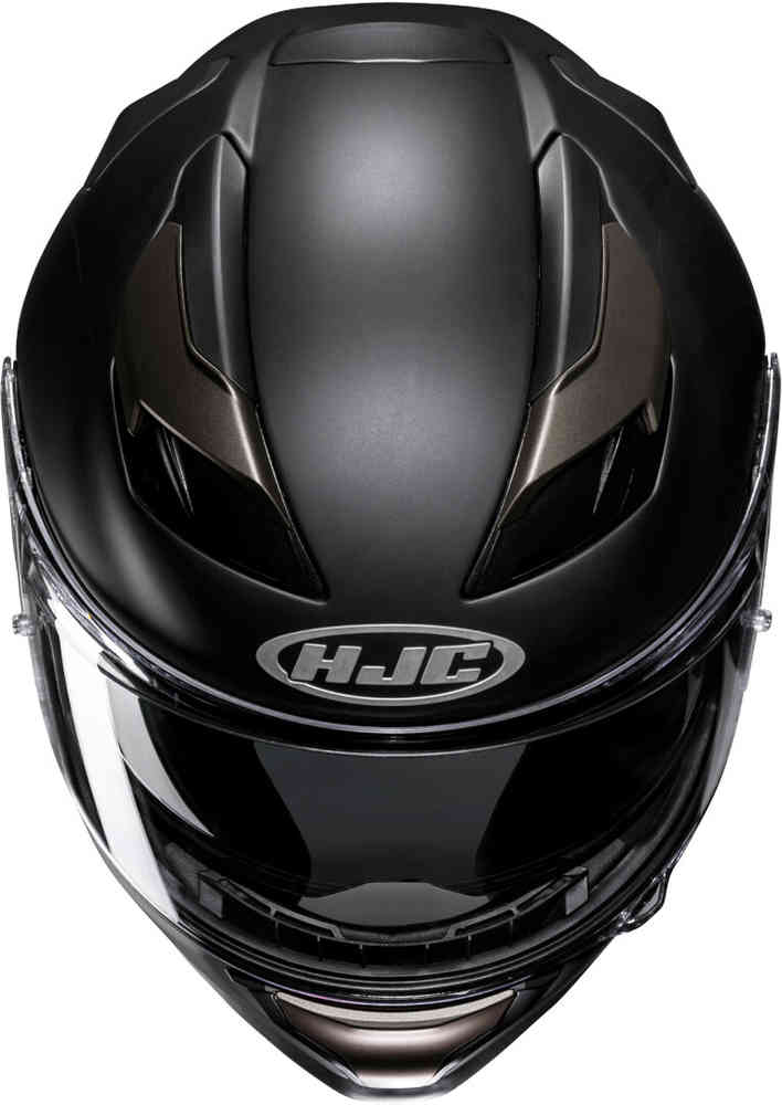 F71 HJC Hard Helmet, Black/Titanium