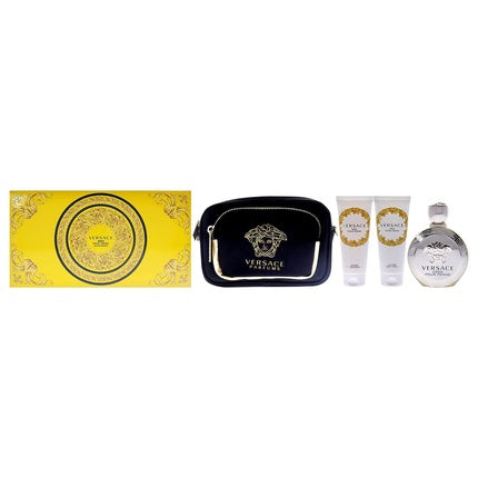 Eros Pour Femme Eau de Toilette, 100 ml + Versace Body Lotion, 100 ml + Bath and Shower Gel 100 ml