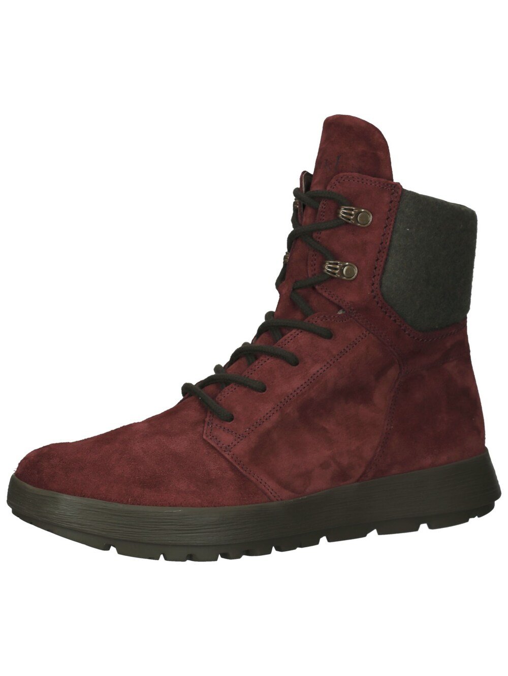 Think! Lace-up ankle boots, dark red