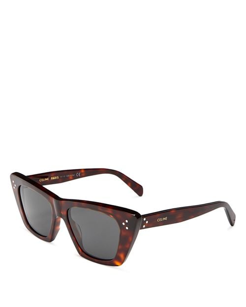 CELINE Cat Eye Sunglasses 51mm Brown