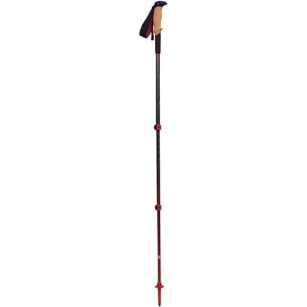 Pursuit Shock Black Diamond Trekking Poles, Steel Grey/Octane