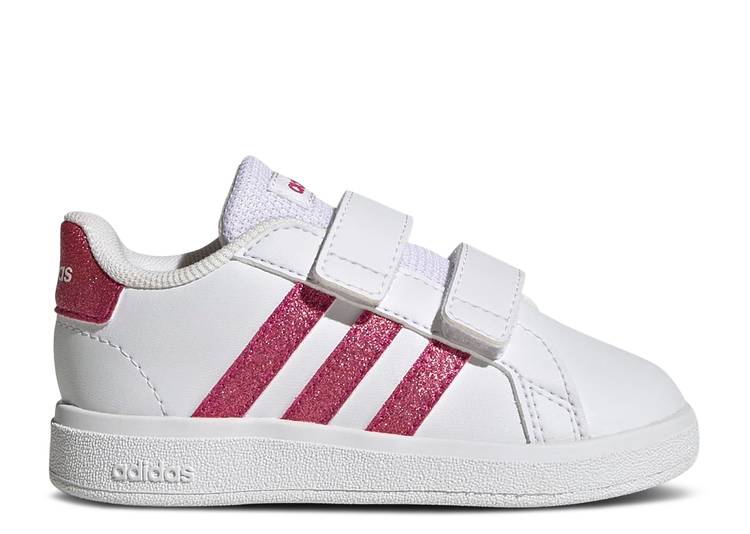 Adidas GRAND COURT 2.0 I 'WHITE REAL MAGENTA' sneakers, white