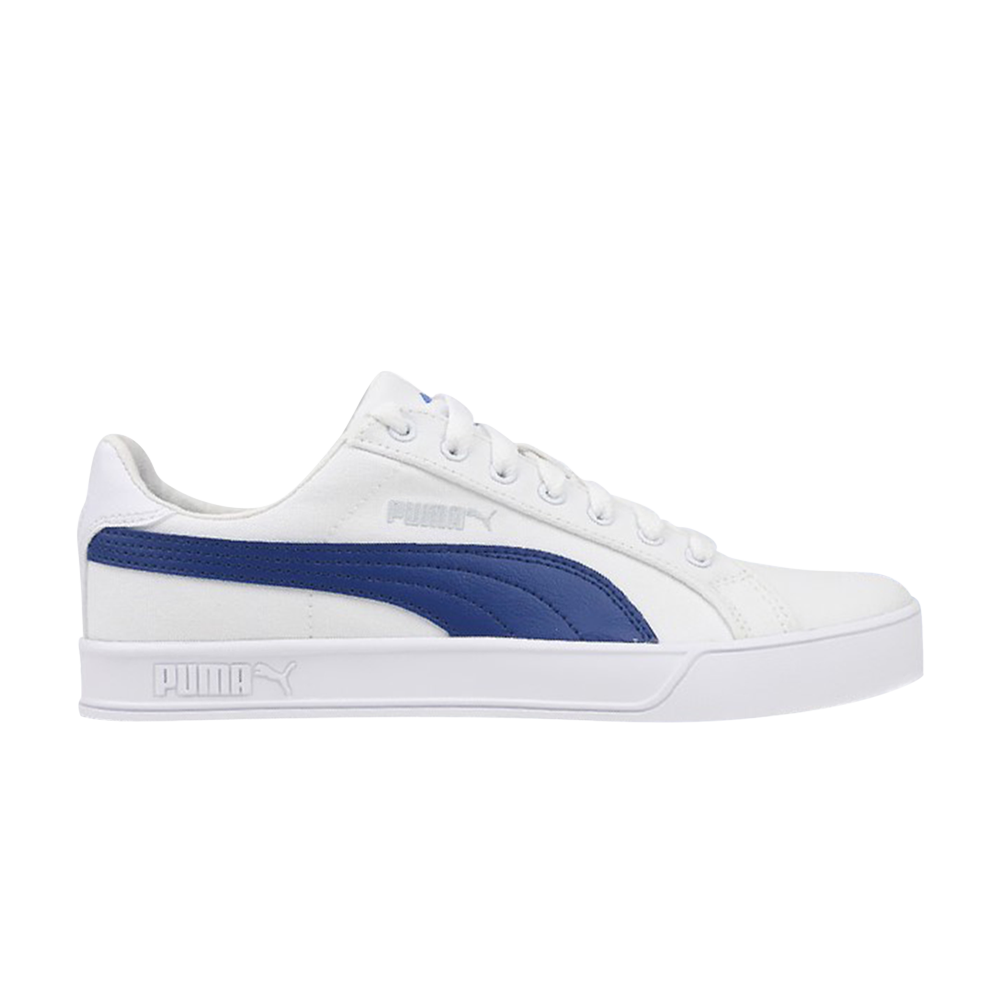 Smash Vulc Canvas Puma sneakers, white