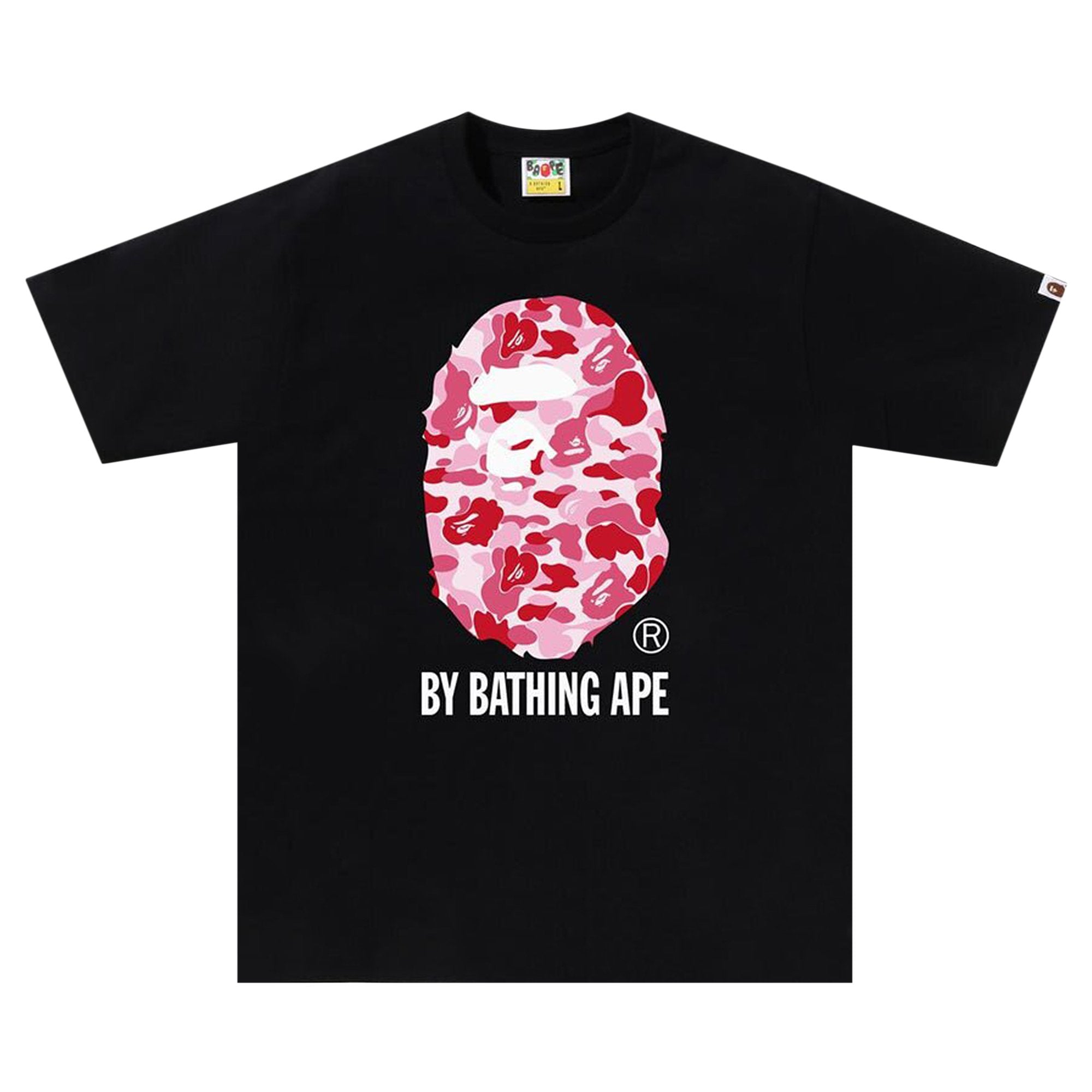 BAPE ABC Camo By Bathing Ape T-Shirt, Black/Pink