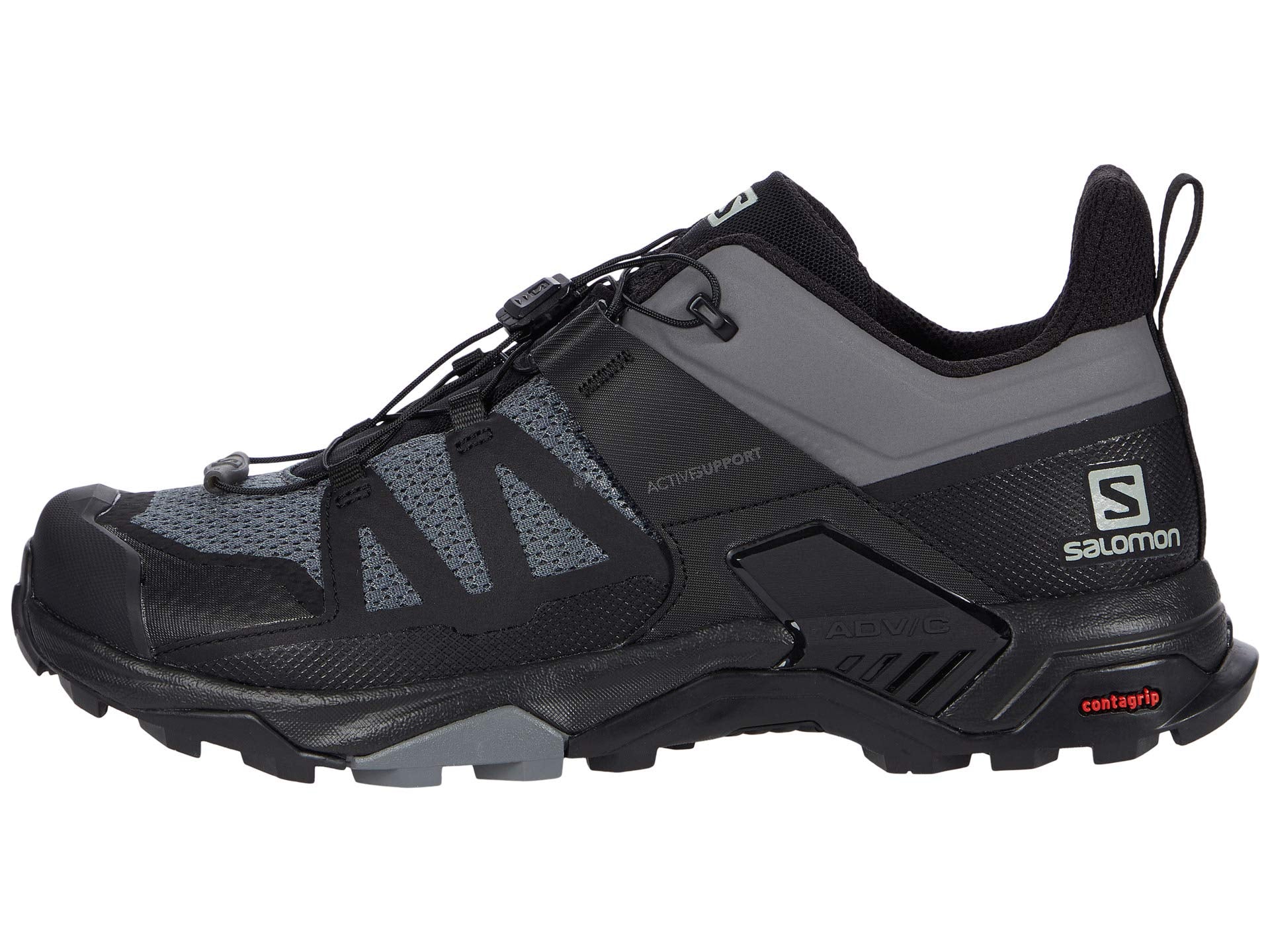 Salomon X Ultra 4 trekking boots, black/gray