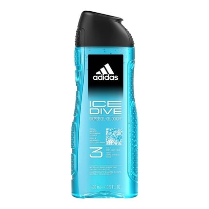 Ice Dive 3-in-1 shower gel for men, 400 ml, Adidas