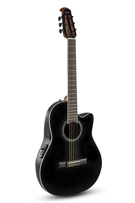 Acoustic Guitar Ovation CS24C-5G Celebrity Mid-Depth Solid Cedar Top 6-String Classic Acoustic-Electric Guitar w/Gig Bag