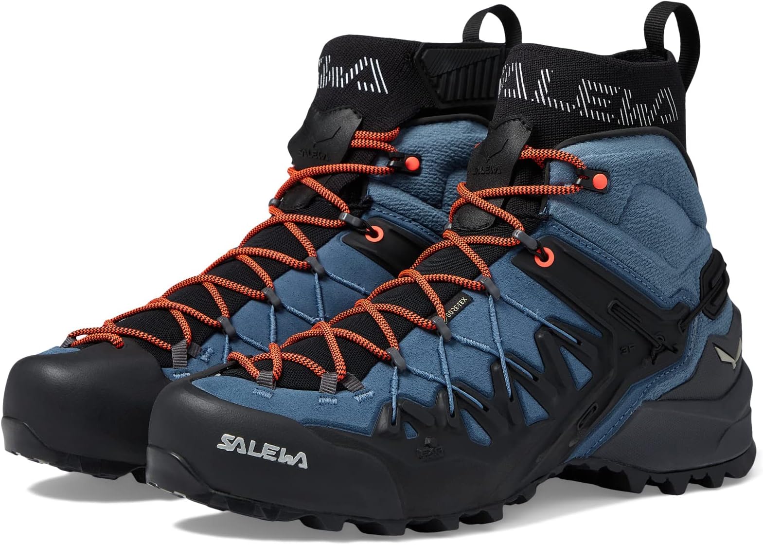 SALEWA Wildfire Edge Mid GTX Hiking Shoes, Java Blue/Onyx