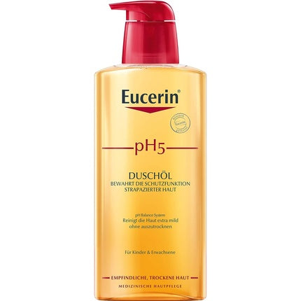 Shower gel Ph5 preserves the protective function of damaged skin, 400 ml, unscented Eucerin