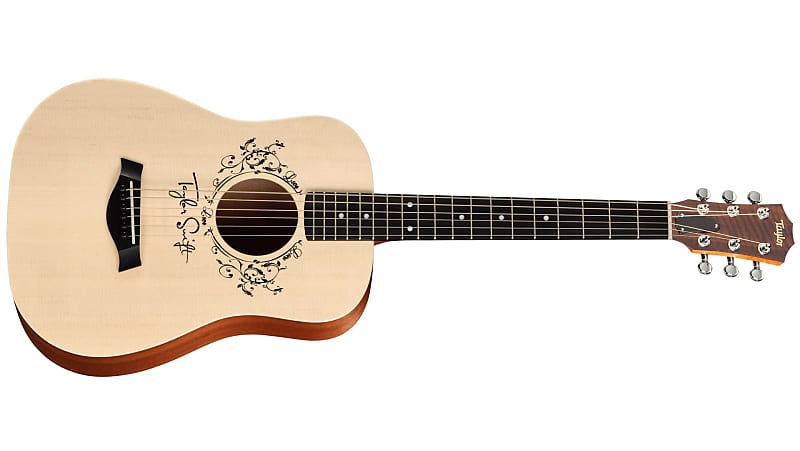 جيتار صوتي من Taylor Guitars Taylor Swift Baby Taylor TSBTe Signature Series Guitar