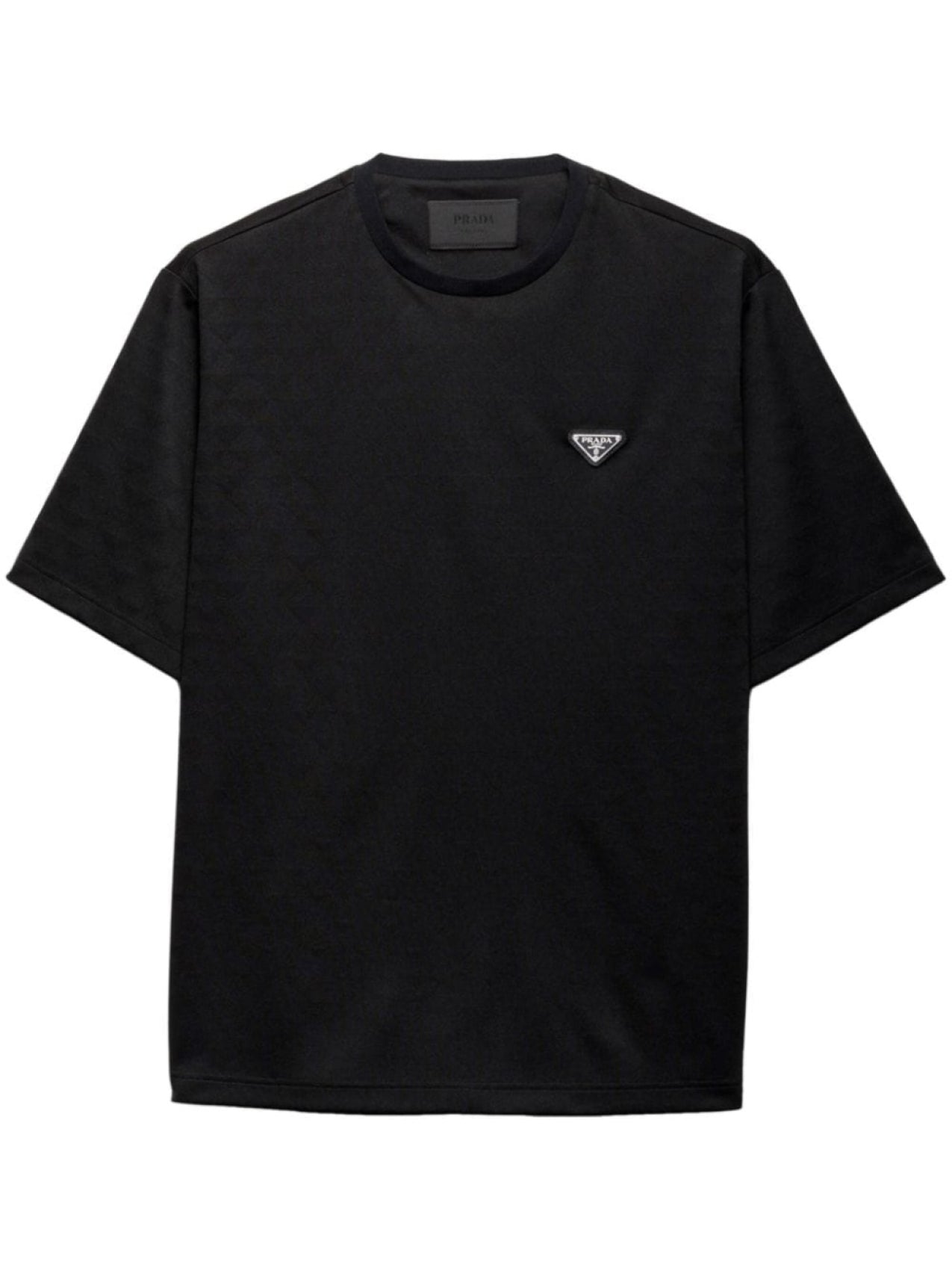 Prada Jersey T-Shirt Black