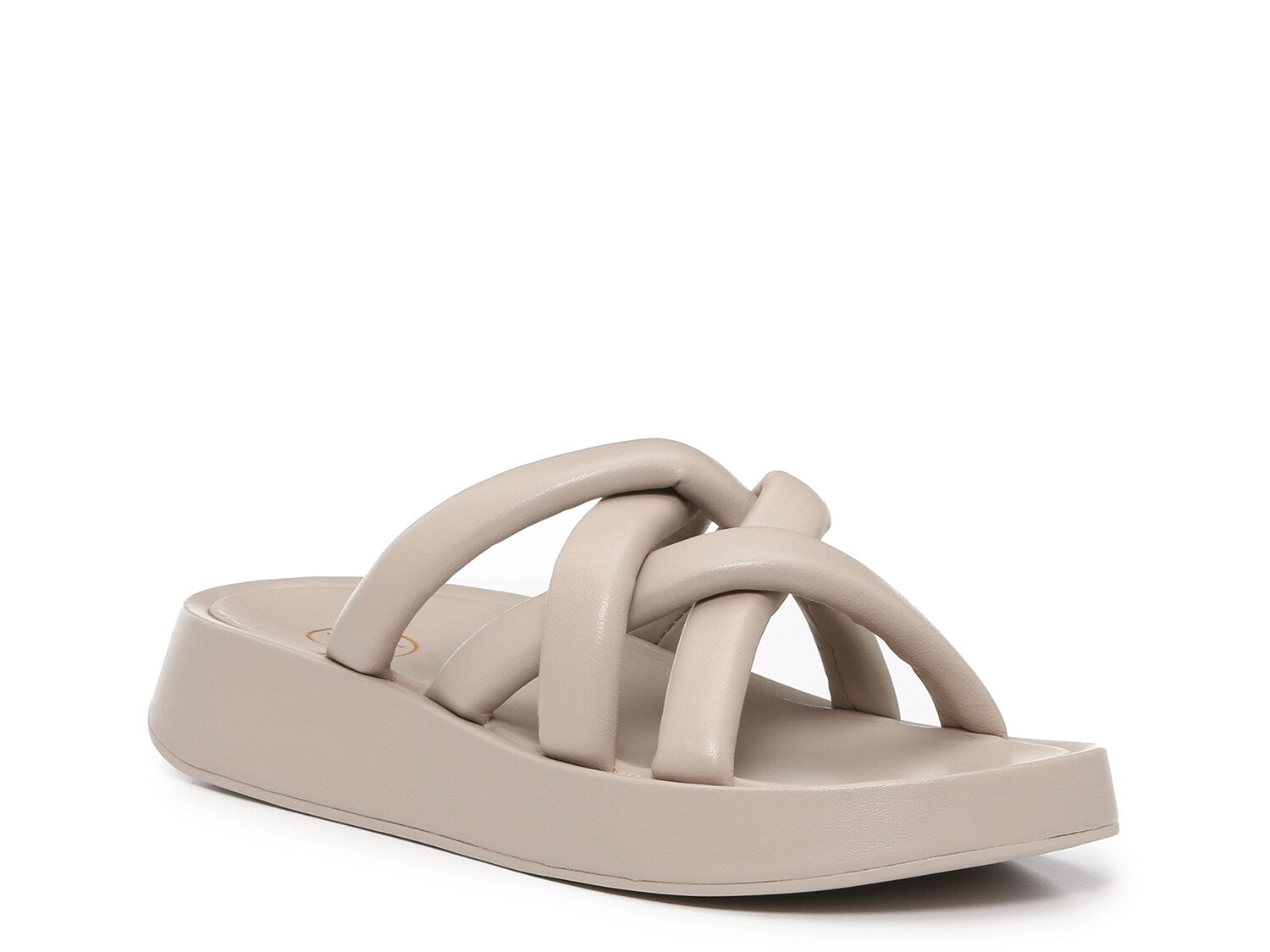 ASH Vanessa Wedge Sandals, Taupe