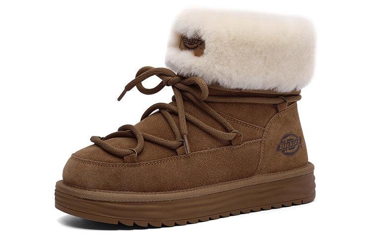 Dickies Winter Boots for Women, Yellow Brown