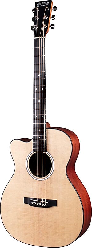 Acoustic guitar Martin 000CJr-10EL Left-Handed Acoustic-Electric Guitar, Natural w/ Gig Bag