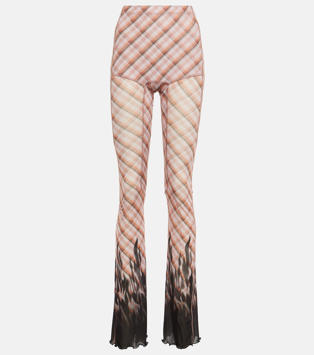 Halcyon Knwls Print Jersey Leggings, Pink