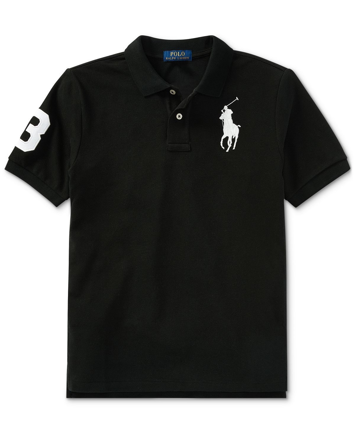 قميص بولو من القطن الشبكي من Big Pony للأطفال والأولاد الصغار من Polo Ralph Lauren