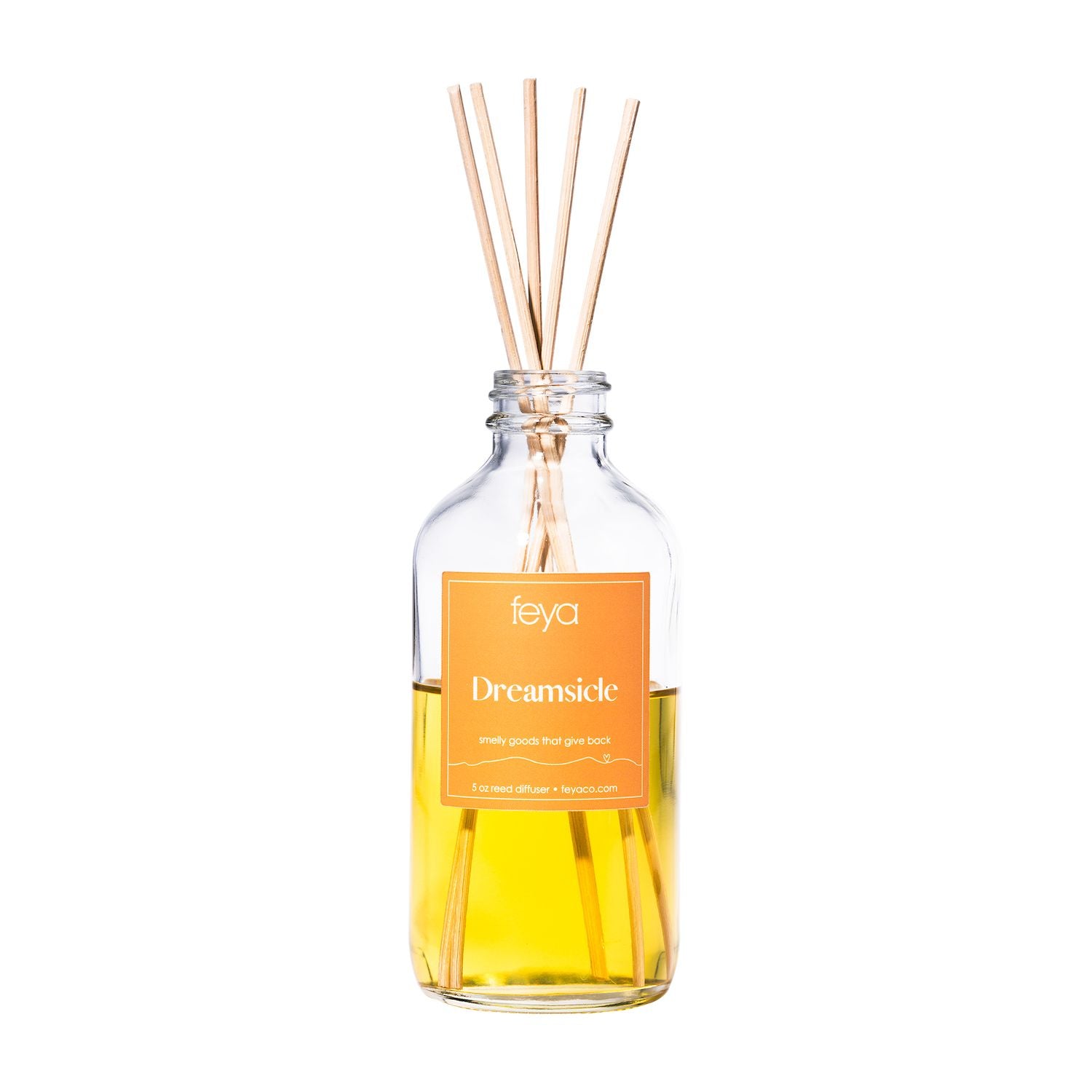 Fairy Candle 5 oz. Diffuser Dreamsicle Reed