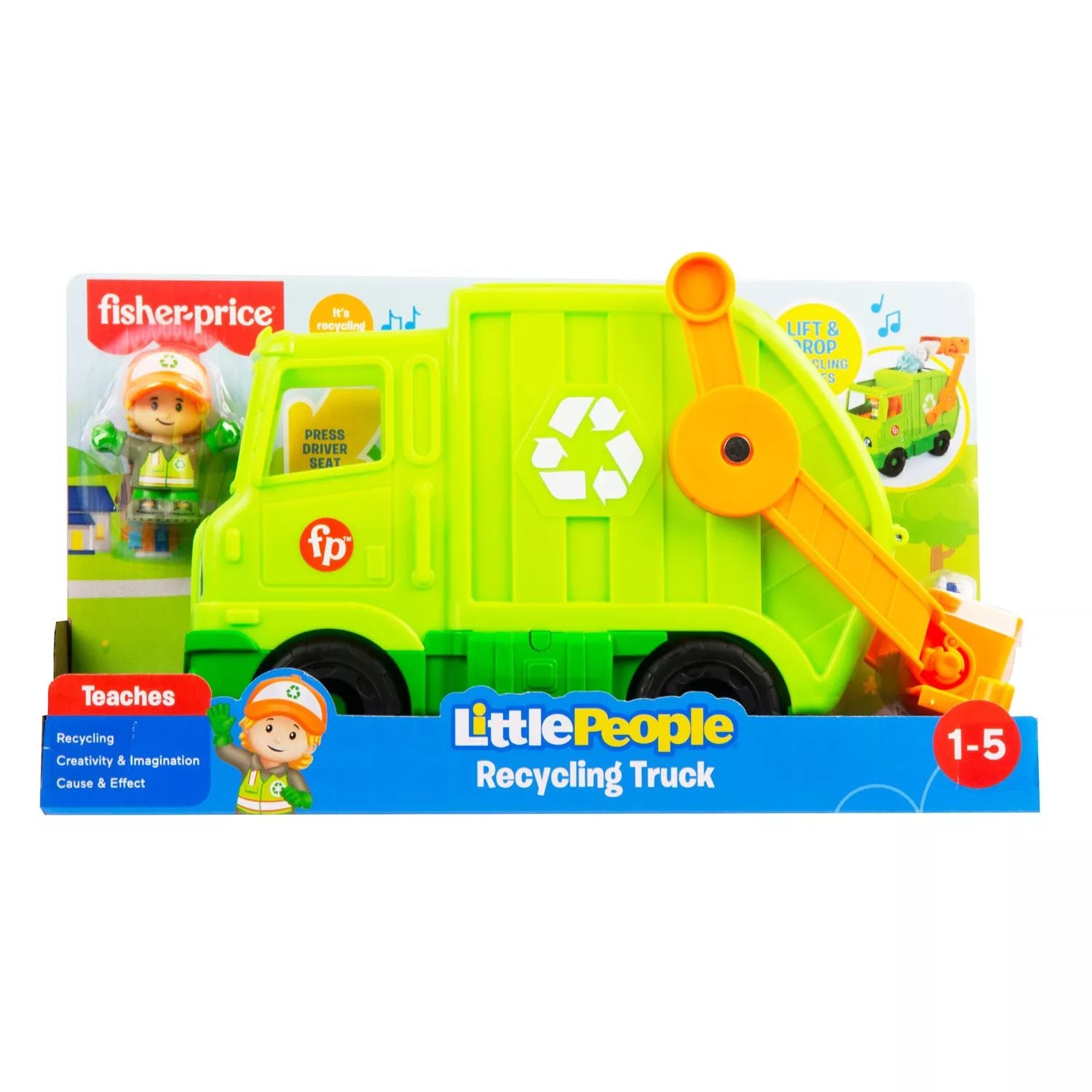 Fisher-Price Little People Playset with Fisher-Price Adventure Vehicles