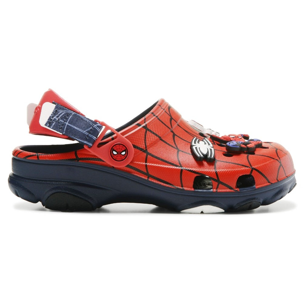 Crocs Spiderman Universal Clogs, Red