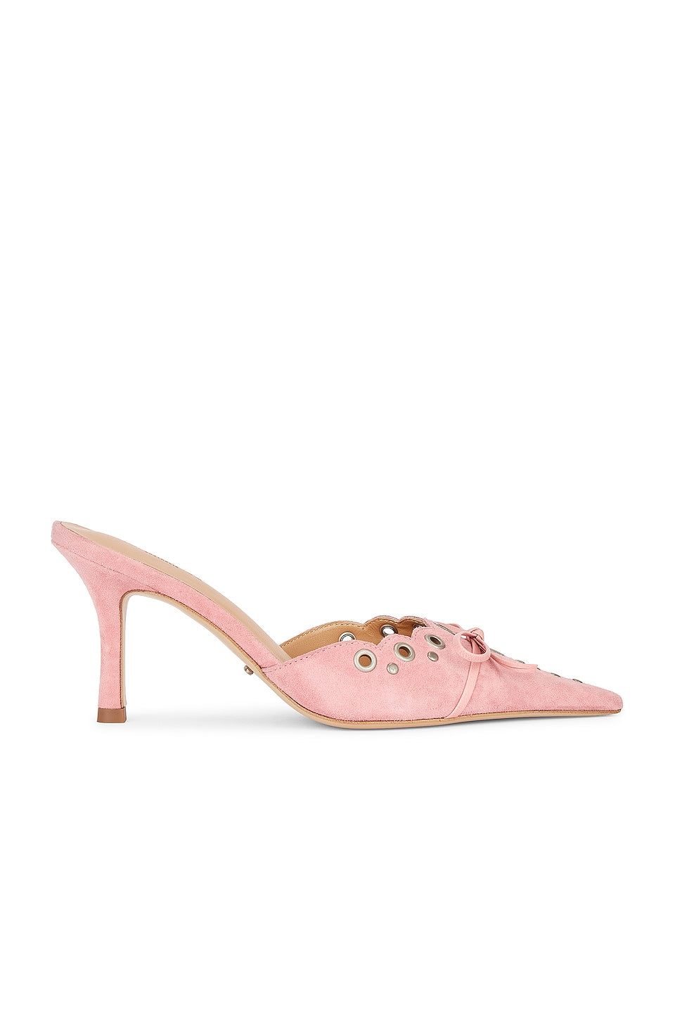 Tony Bianco Shae Mules in Blossom Suede