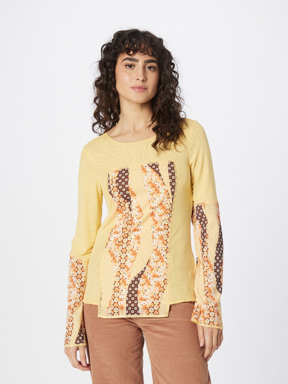 Blouse Résumé OLVARS, yellow