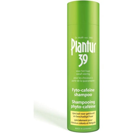 39 Shampoo with phytocaffeine for colored hair 250ml, Plantur