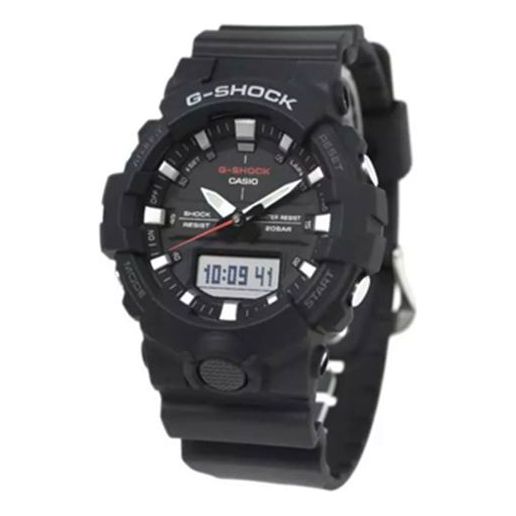 CASIO G-Shock Analog-Digital 'Black' Watch, black