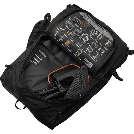 سترة Snow Pro 8l Db، اللون Black Out