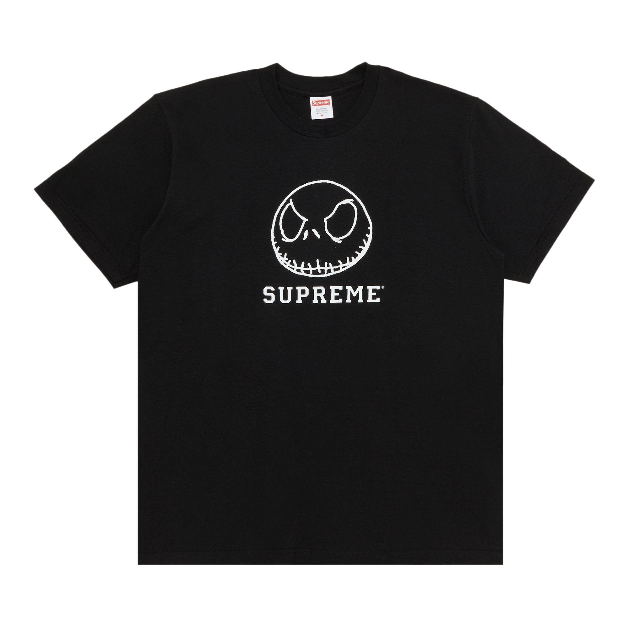 تي شيرت Supreme Skeleton باللون الأسود