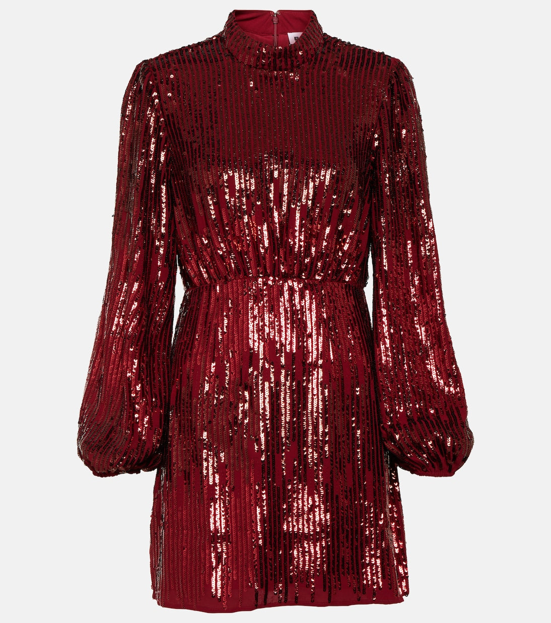 Samantha Rixo Sequin Mini Dress, Red