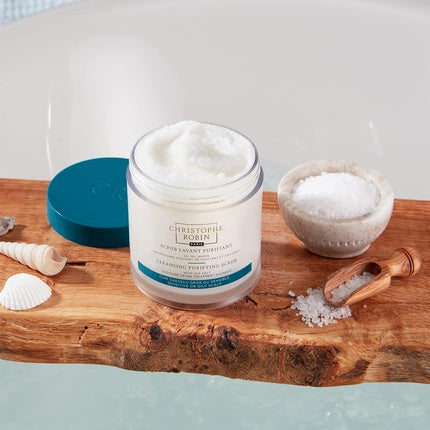 Cleansing scrub with sea salt 250ml, Christophe Robin