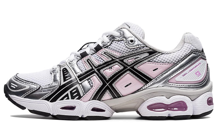 ASICS Gel-Nimbus 9 White Black Light Pink (Women's)