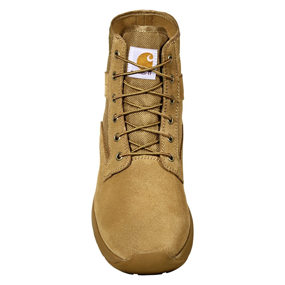 حذاء عمل Carhartt Force 5" للرجال، متوسط/واسع، ذو مقدمة ناعمة، لون جلد الغزال